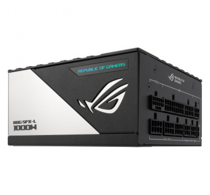 ASUS Блок живлення ASUS 1000W ROG-LOKI-1000P-SFX-L-GAMING PCIE5 Platinum (90YE00N1-B0NA00)