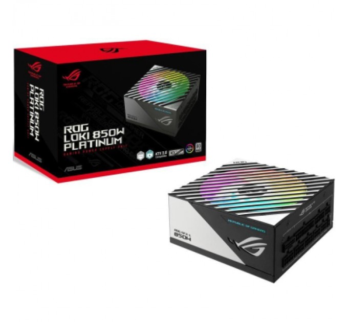 ASUS Блок живлення ASUS 850W ROG-LOKI-850P-SFX-L-GAMING PCIE5 Platinum (90YE00N3-B0NA00)