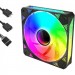 Zezzio Кулер до корпусу Zezzio ZF-B120 ARGB