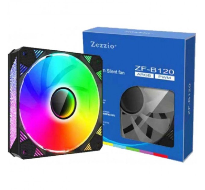 Zezzio Кулер до корпусу Zezzio ZF-B120 ARGB