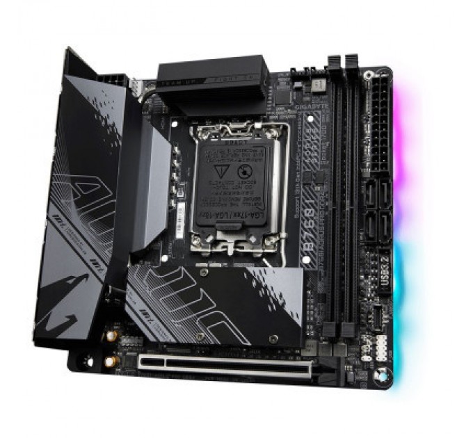 GIGABYTE Материнська плата GIGABYTE B760I AORUS PRO DDR4