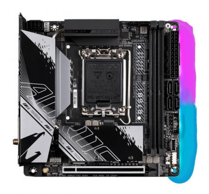 GIGABYTE Материнська плата GIGABYTE B760I AORUS PRO DDR4