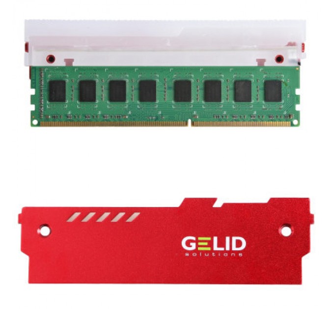Gelid Solutions Охолодження для пам'яті Gelid Solutions Lumen RGB RAM Memory Cooling Red (GZ-RGB-02)