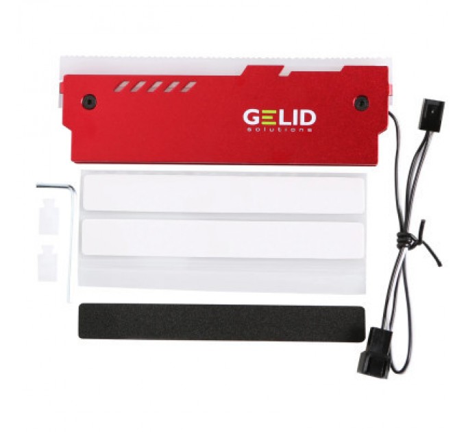 Gelid Solutions Охолодження для пам'яті Gelid Solutions Lumen RGB RAM Memory Cooling Red (GZ-RGB-02)