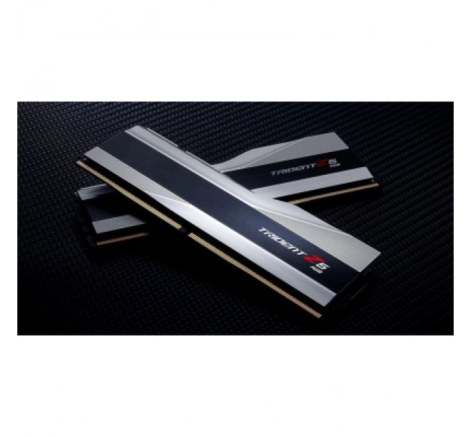 G.Skill Модуль пам'яті для комп'ютера DDR5 32GB (2x16GB) 6800 Trident Z5 RGB Silver G.Skill (F5-6800J3445G16GX2-TZ5RS)