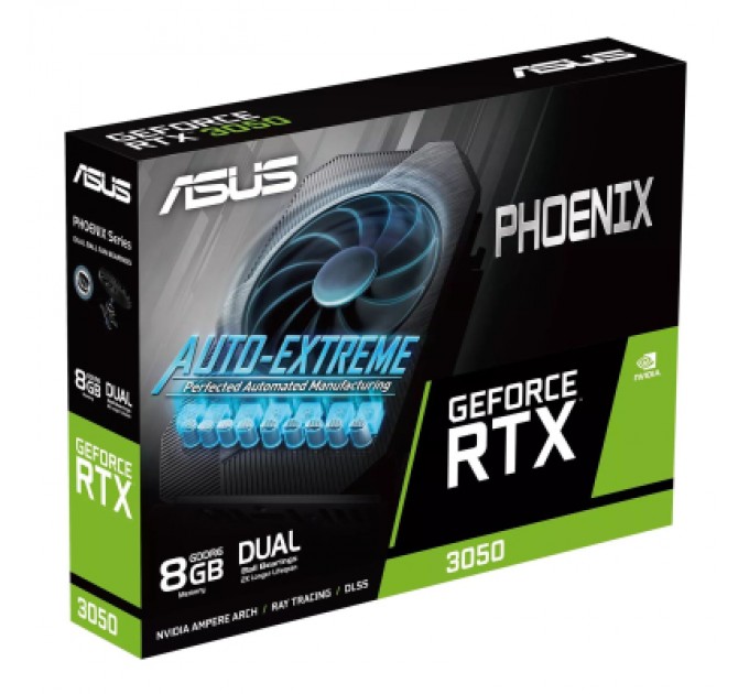 ASUS Відеокарта ASUS GeForce RTX3050 8Gb PHOENIX V2 (PH-RTX3050-8G-V2)