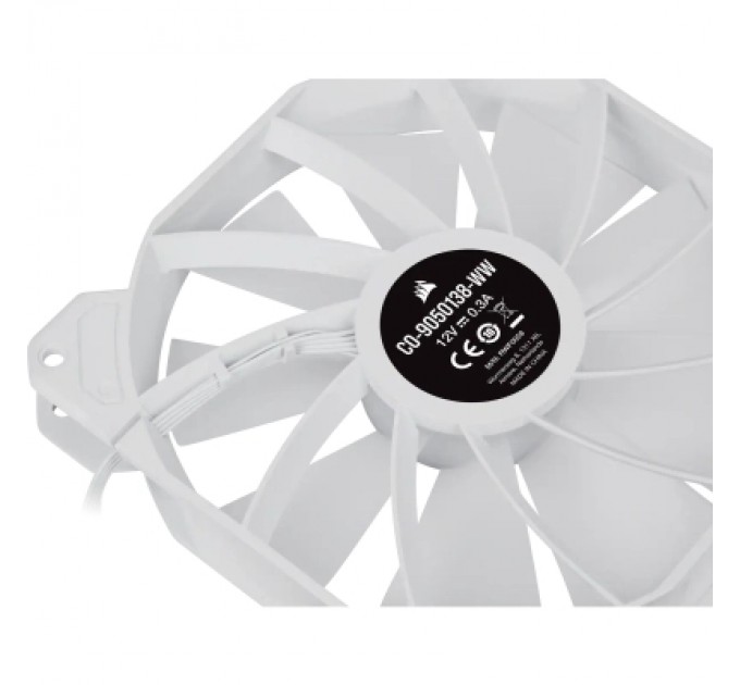 Corsair Кулер до корпусу Corsair SP140 RGB ELITE White (CO-9050139-WW)