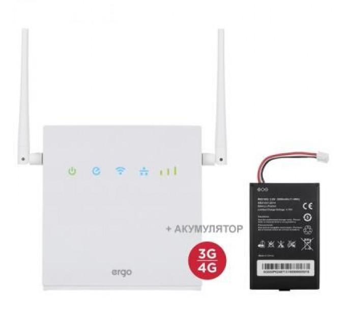 Ergo Маршрутизатор Ergo R0516 w/battery