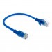 Extradigital Патч-корд 0.25м, UTP, cat.5e, CCA, blue Extradigital (KBP1764)