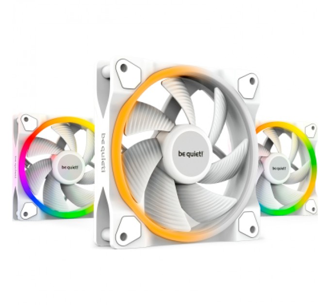 Be quiet! Кулер до корпусу Be quiet! Light Wings White 120mm PWM (BL100)