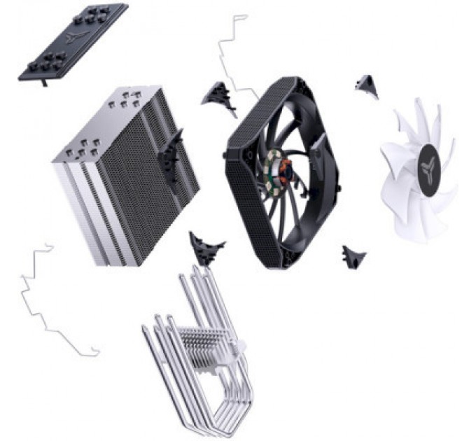 JONSBO Кулер до процесора JONSBO PISA A5 Gray