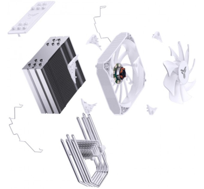 JONSBO Кулер до процесора JONSBO PISA A5 White