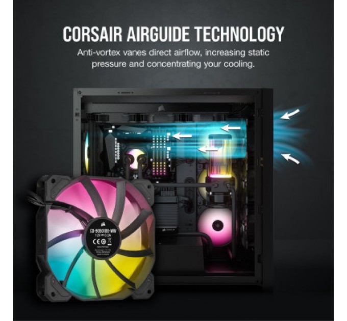 Corsair Кулер до корпусу Corsair SP120 RGB ELITE (CO-9050109-WW)