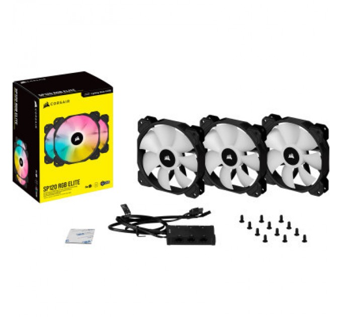 Corsair Кулер до корпусу Corsair SP120 RGB ELITE (CO-9050109-WW)