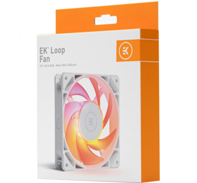 Ekwb Кулер до корпусу Ekwb EK-Loop Fan FPT 120 D-RGB - White (3831109898048)