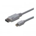 Digitus Кабель мультимедійний miniDisplayPort to DisplayPort 3.0m Digitus (AK-340102-030-W)