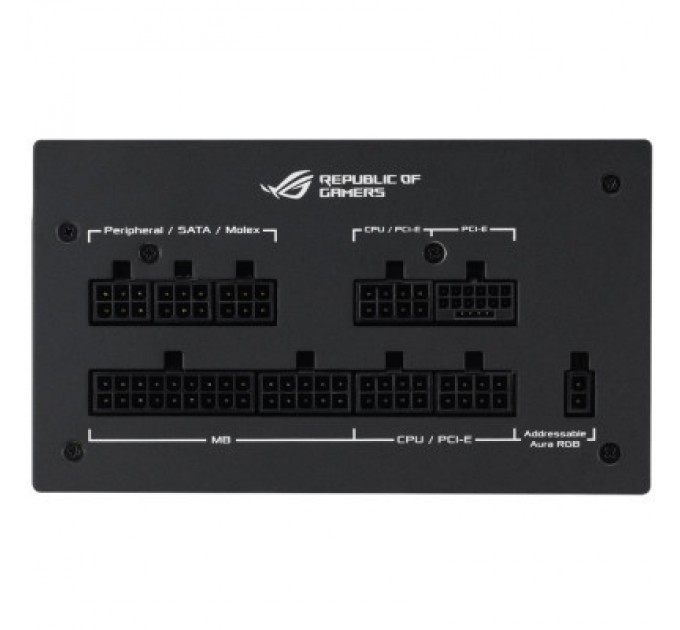 ASUS Блок живлення ASUS 850W ROG STRIX PCIE5 Gold Aura Edition (90YE00P2-B0NA00)