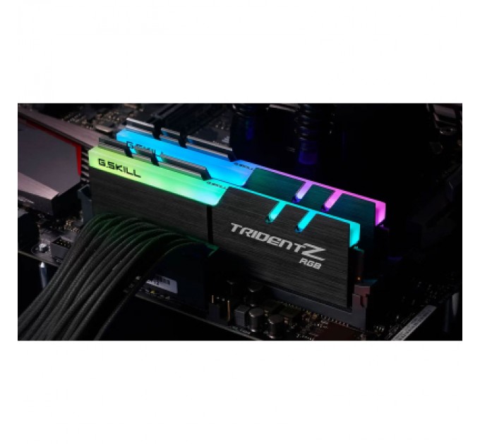 G.Skill Модуль пам'яті для комп'ютера DDR4 16GB (2x8GB) 4400 MHz Trident Z RGB G.Skill (F4-4400C18D-16GTZRC)