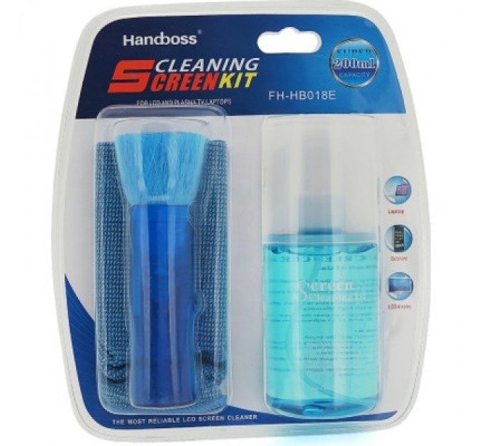 HANDBOSS Універсальний чистячий набір HANDBOSS Cleaning Screen Kit 3in1 (FH-HB018)
