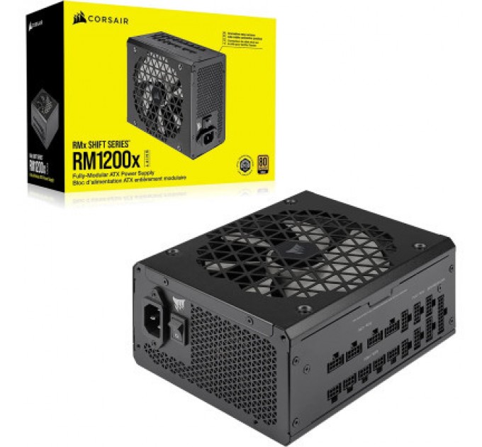 Corsair Блок живлення Corsair 1200W RM1200x Shift PCIE5 (CP-9020254-EU)