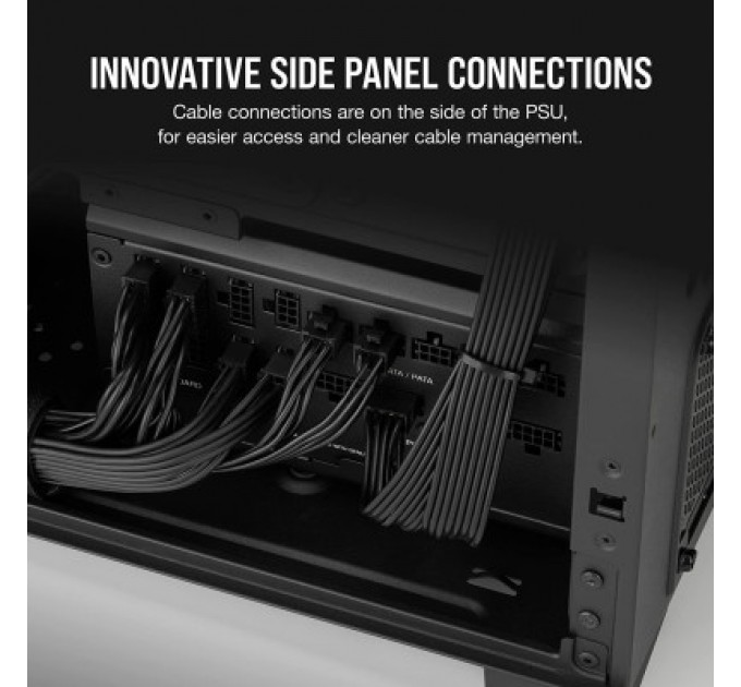 Corsair Блок живлення Corsair 1200W RM1200x Shift PCIE5 (CP-9020254-EU)