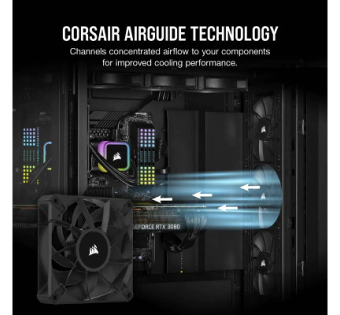 Corsair Кулер до корпусу Corsair AF120 Elite High-Performance Black (CO-9050140-WW)