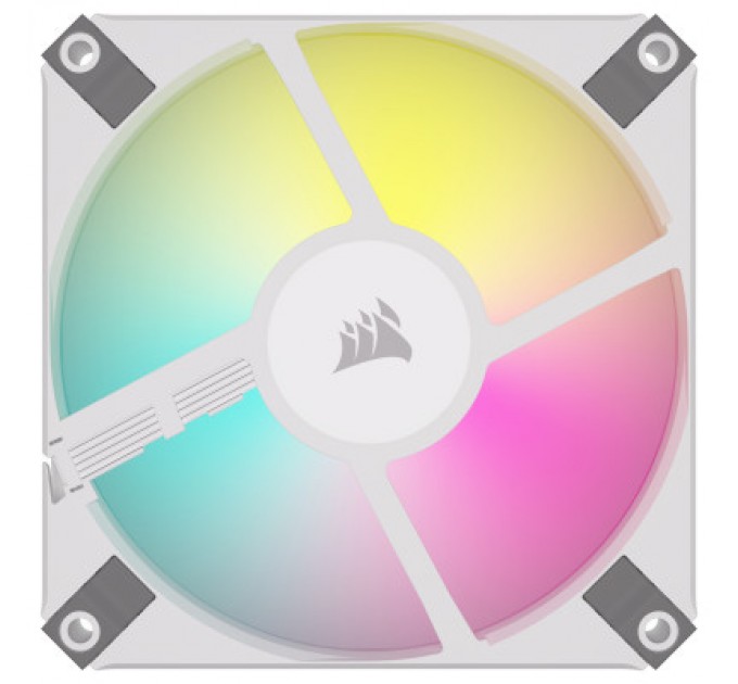 Corsair Кулер до корпусу Corsair iCUE AF120 RGB Slim White (CO-9050164-WW)