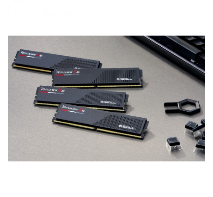 G.Skill Модуль пам'яті для комп'ютера DDR5 64GB (2x32GB) 6000 MHz Ripjaws S5 G.Skill (F5-6000J3040G32GX2-RS5K)
