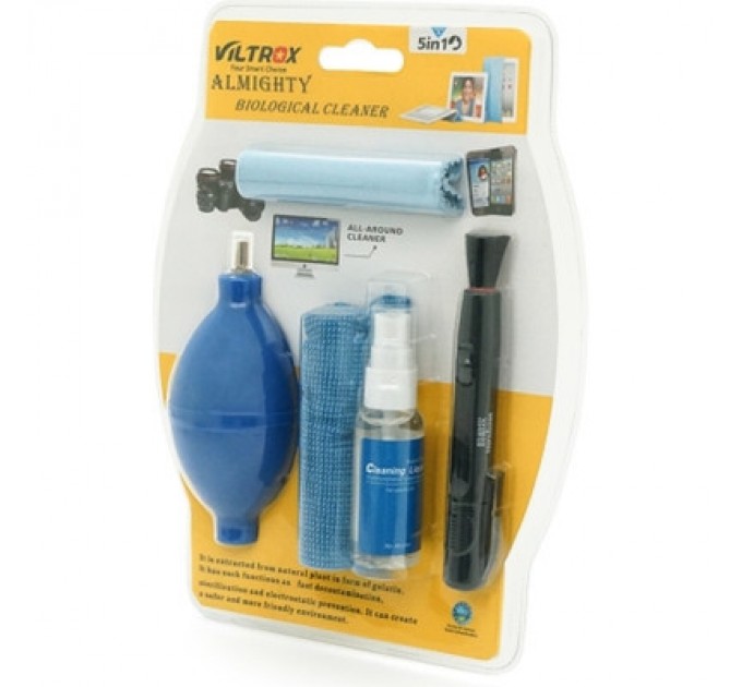 HANDBOSS Універсальний чистячий набір HANDBOSS Biological cleaner Kit 5in1 Viltrox Almighty (KIT5in1)