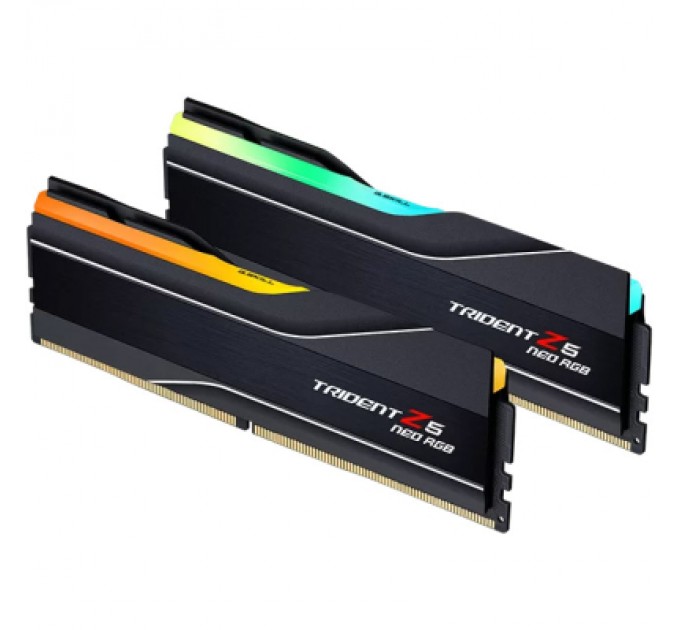 G.Skill Модуль пам'яті для комп'ютера DDR5 64GB (2x32GB) 6000 MHz Trident Z5 NEO RGB G.Skill (F5-6000J3238G32GX2-TZ5NR)