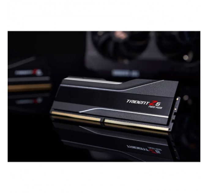 G.Skill Модуль пам'яті для комп'ютера DDR5 64GB (2x32GB) 6000 MHz Trident Z5 NEO RGB G.Skill (F5-6000J3238G32GX2-TZ5NR)