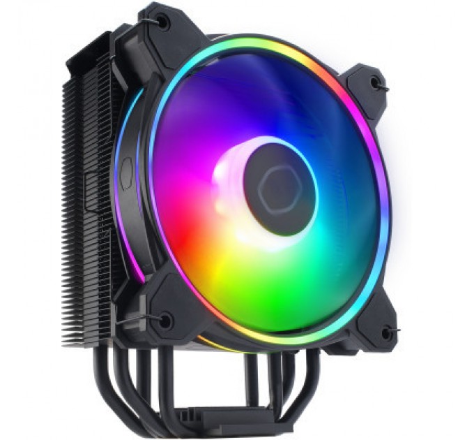 COOLER MASTER Кулер до процесора CoolerMaster Hyper 212 Halo Black (RR-S4KK-20PA-R1)