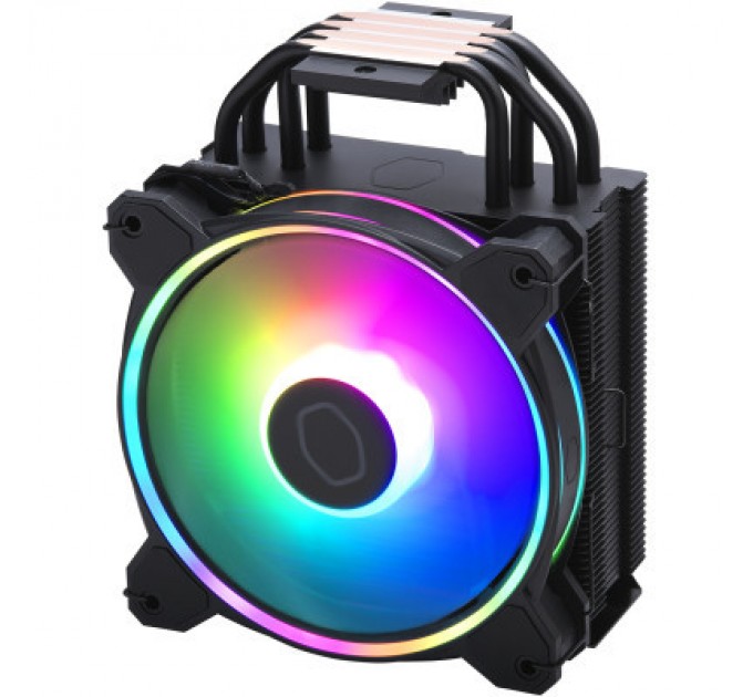 COOLER MASTER Кулер до процесора CoolerMaster Hyper 212 Halo Black (RR-S4KK-20PA-R1)