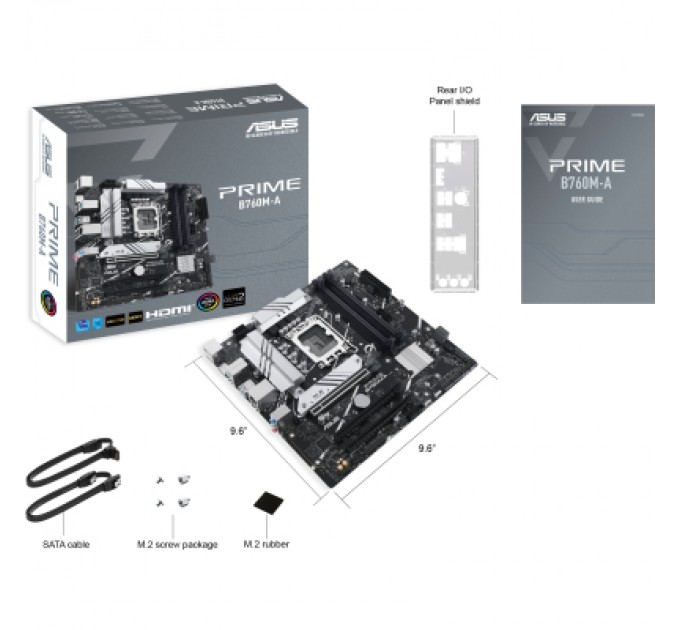ASUS Материнська плата ASUS PRIME B760M-A-CSM