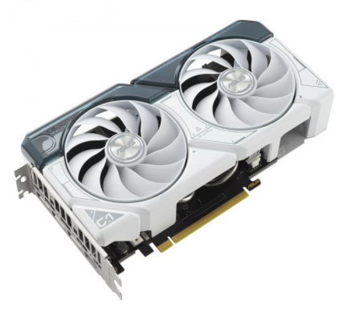 ASUS Відеокарта ASUS GeForce RTX4060Ti 8Gb DUAL OC WHITE (DUAL-RTX4060TI-O8G-WHITE)
