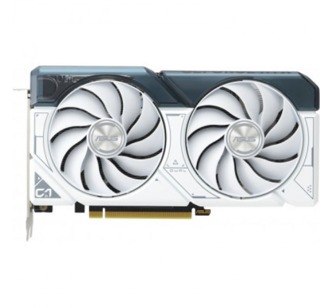 ASUS Відеокарта ASUS GeForce RTX4060Ti 8Gb DUAL OC WHITE (DUAL-RTX4060TI-O8G-WHITE)