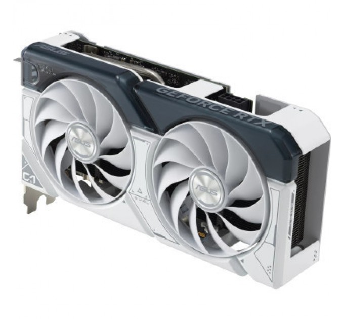 ASUS Відеокарта ASUS GeForce RTX4060Ti 8Gb DUAL OC WHITE (DUAL-RTX4060TI-O8G-WHITE)