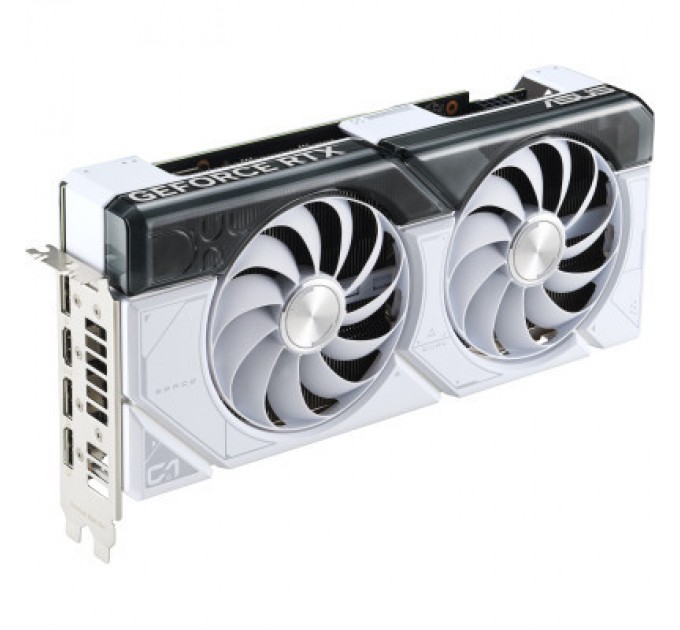 ASUS Відеокарта ASUS GeForce RTX4070 12Gb DUAL OC WHITE (DUAL-RTX4070-O12G-WHITE)
