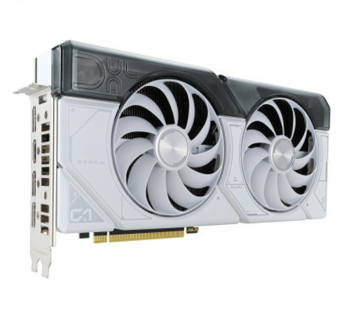 ASUS Відеокарта ASUS GeForce RTX4070 12Gb DUAL OC WHITE (DUAL-RTX4070-O12G-WHITE)