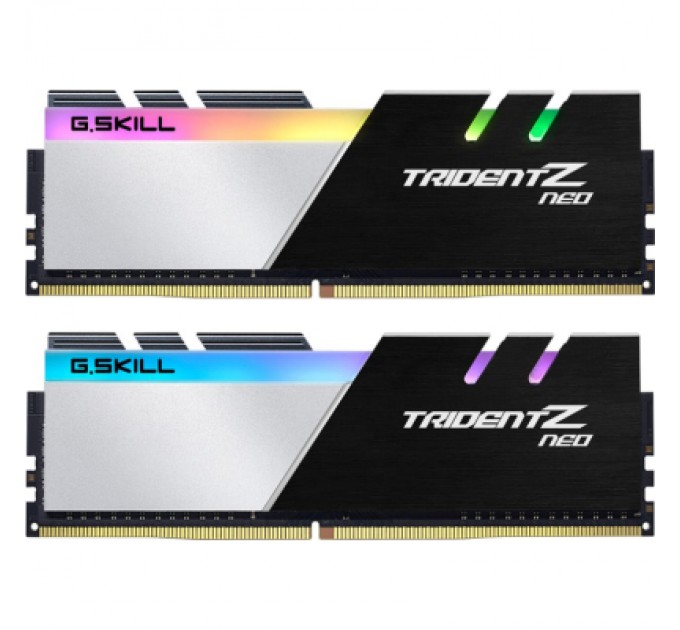 G.Skill Модуль пам'яті для комп'ютера DDR4 16GB (2x8GB) 3600 MHz TridentZ NEO for AMD Ryzen G.Skill (F4-3600C18D-16GTZN)