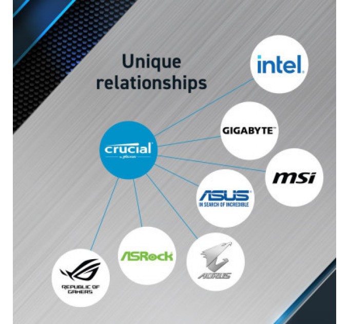 Micron Модуль пам'яті для комп'ютера DDR5 32GB (2x16GB) 5600 MHz Pro Micron (CP2K16G56C46U5)