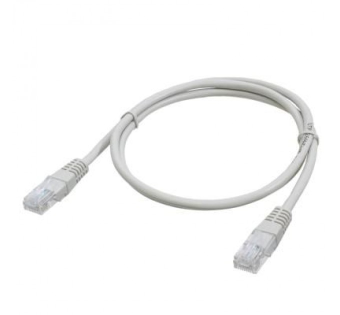 Patron Патч-корд 0.5м, UTP, cat.5e, CCA, grey Patron (CAB-PN-PATCH-05M)