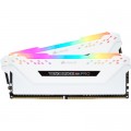 Corsair Модуль пам'яті для комп'ютера DDR4 32GB (2x16GB) 3200 MHz Vengeance RGB PRO SL Corsair (CMH32GX4M2E3200C16W)