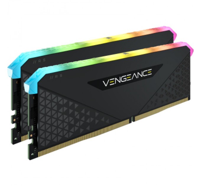 Corsair Модуль пам'яті для комп'ютера DDR4 64GB (2x32GB) 3600 MHz Vengeance RGB RS Corsair (CMG64GX4M2D3600C18)