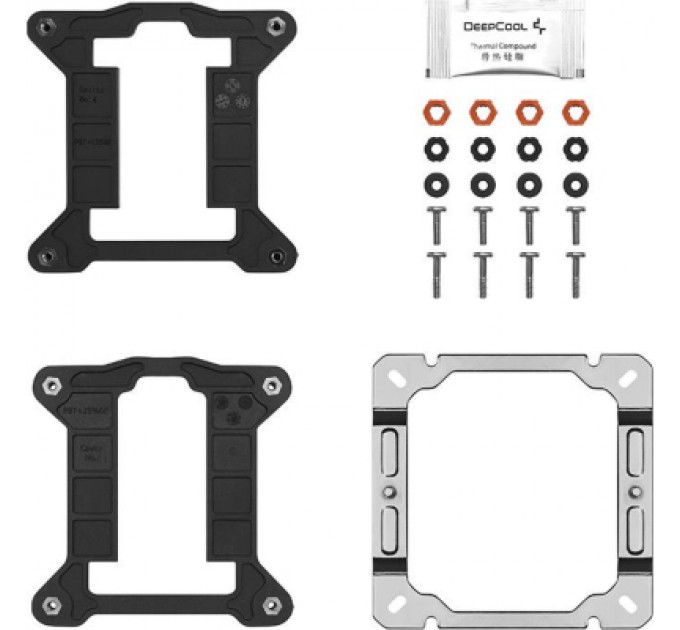 Deepcool Кулер до процесора Deepcool AG400 (R-AG400-BKNNMN-G-1)