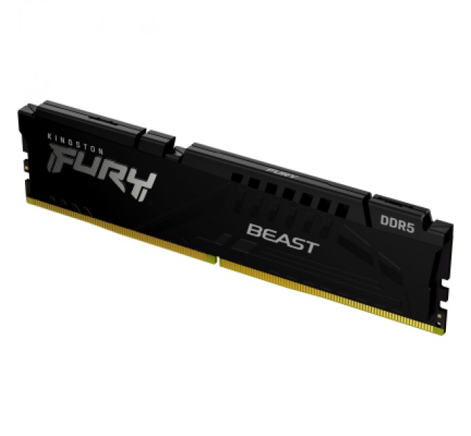 Kingston Fury (ex.HyperX) Модуль пам'яті для комп'ютера DDR5 32GB 6000 MHz Beast Black Kingston Fury (ex.HyperX) (KF560C40BB-32)