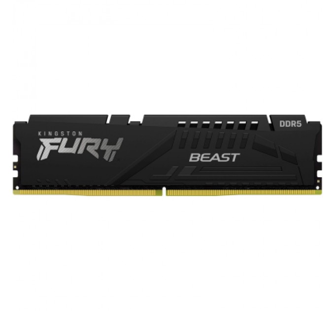 Kingston Fury (ex.HyperX) Модуль пам'яті для комп'ютера DDR5 64GB (2x32GB) 5200 MHz Beast Black Kingston Fury (ex.HyperX) (KF552C40BBK2-64)