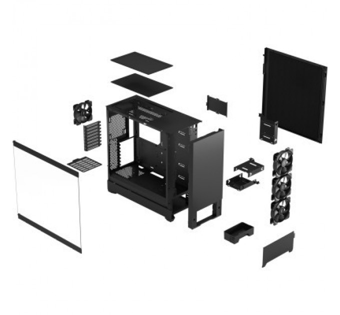 Fractal Design Корпус Fractal Design Pop XL Silent Black TG (FD-C-POS1X-02)