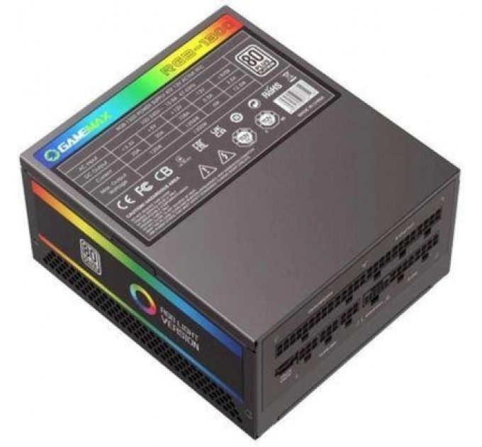Gamemax Блок живлення Gamemax 1300W (RGB-1300(ATX3.0 PCIE5.0))