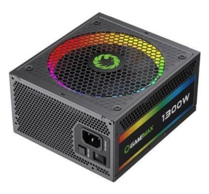 Gamemax Блок живлення Gamemax 1300W (RGB-1300(ATX3.0 PCIE5.0))